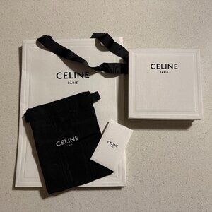 CELINE Retail Bag, Box, Wallet Duster, Envelope-Idea for Drunk Elephant Holidays
